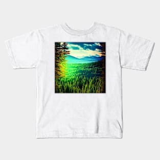 Leaf Beautiful Forest Kids T-Shirt